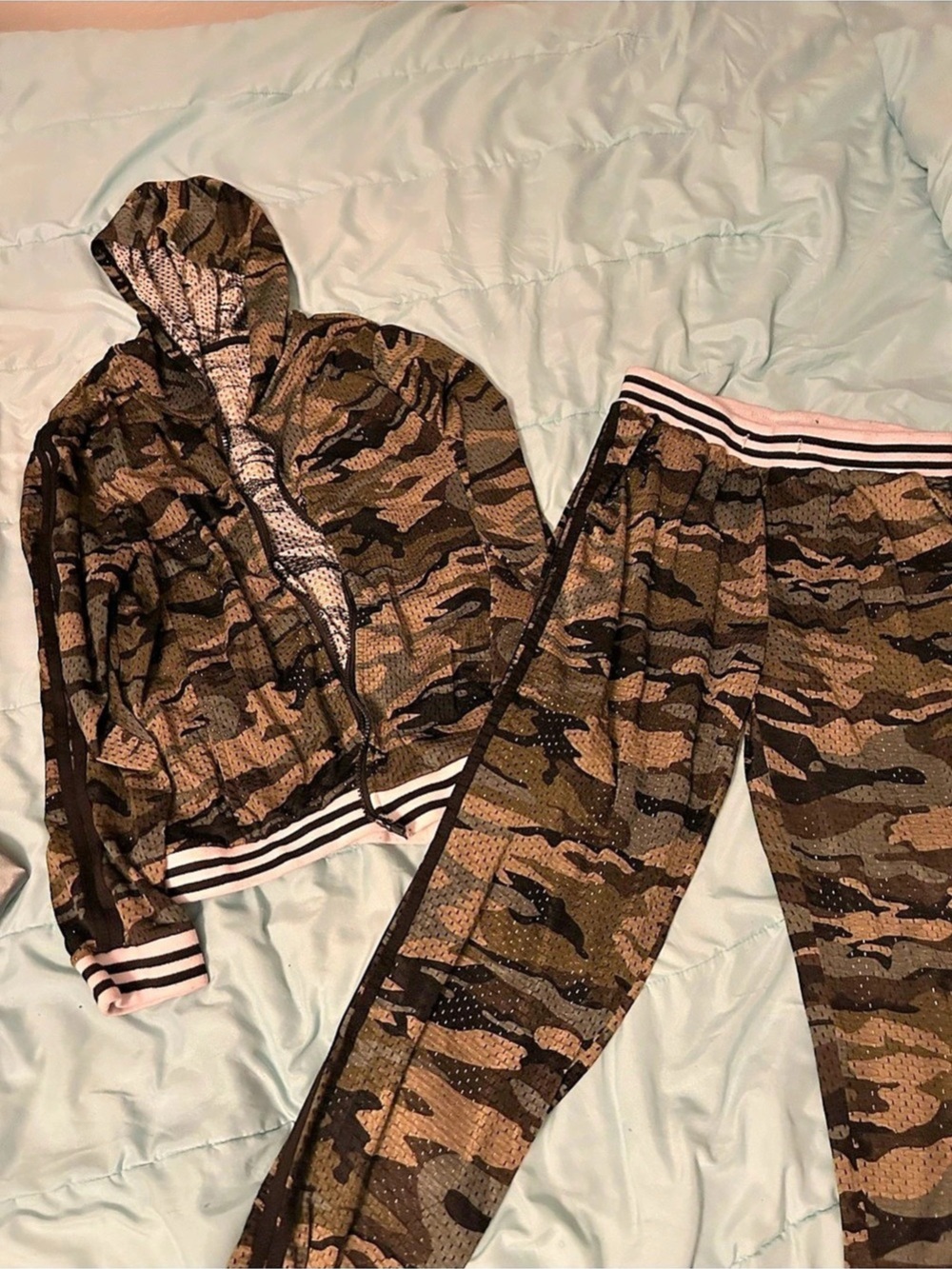 Camo Track Pants